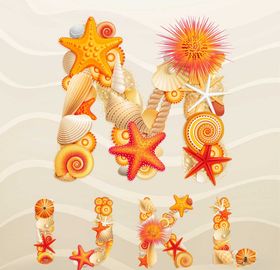 海洋生物字母
