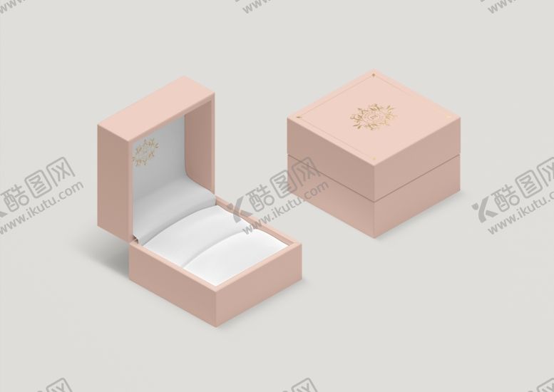 编号：66596410080932038954【酷图网】源文件下载-饰品盒包装样机