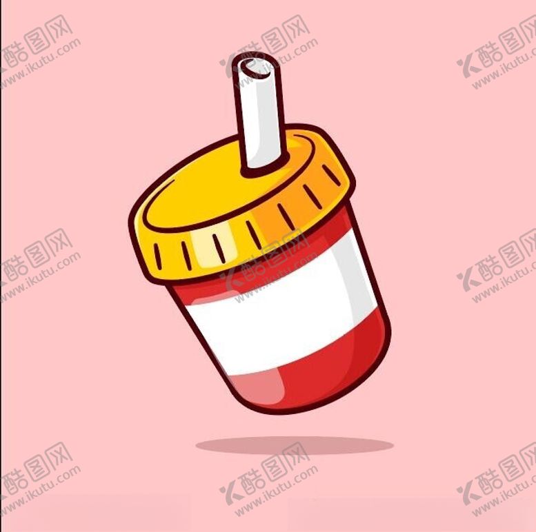 编号：71169102120521155744【酷图网】源文件下载-矢量卡通冷饮杯子