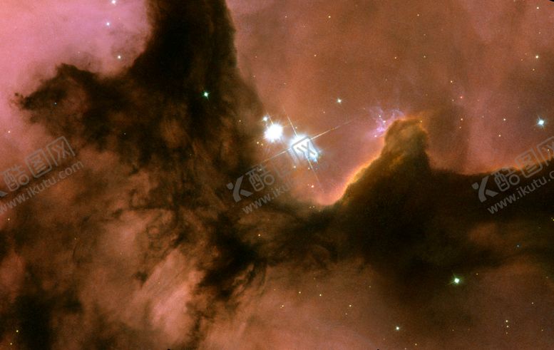 编号：32528405130830257338【酷图网】源文件下载-哈勃望远镜星空