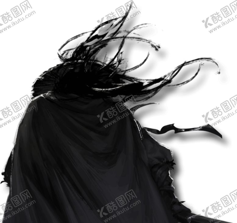编号：90277404131819199532【酷图网】源文件下载-水墨人物