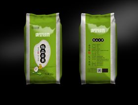 大米包装袋效果图设计