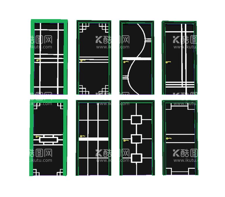 编号：16777902020009249521【酷图网】源文件下载-门窗模型