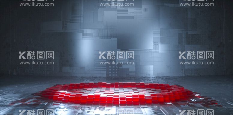 编号：24680012120959192351【酷图网】源文件下载-C4D美陈装置模型