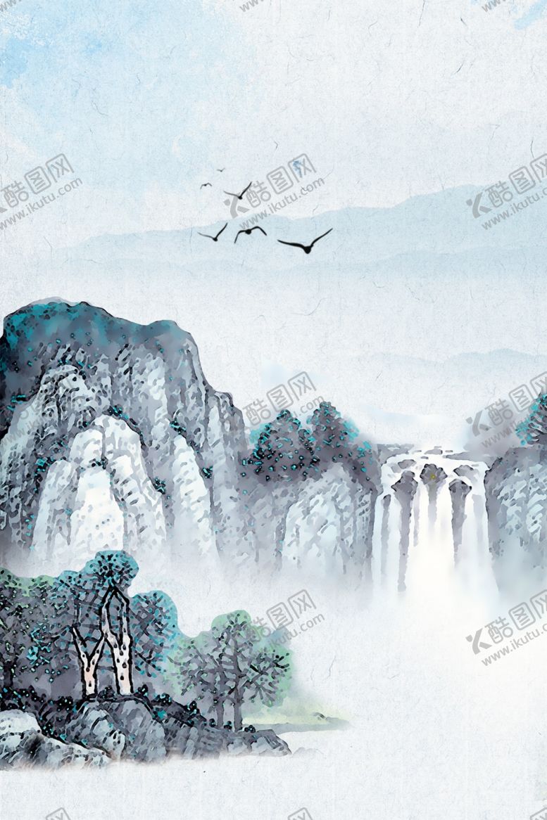 编号：65565004170554191347【酷图网】源文件下载-水墨画