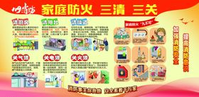 家庭防火三查三清四关