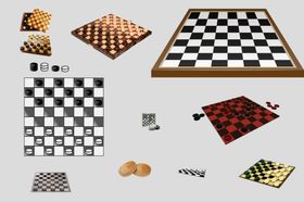 跳棋文化墙