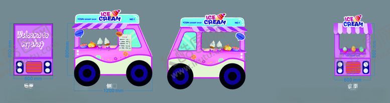 编号：35051404022220559415【酷图网】源文件下载-可爱紫色卡通车辆组合