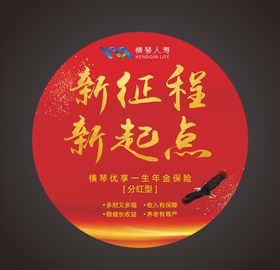 横琴人寿地贴