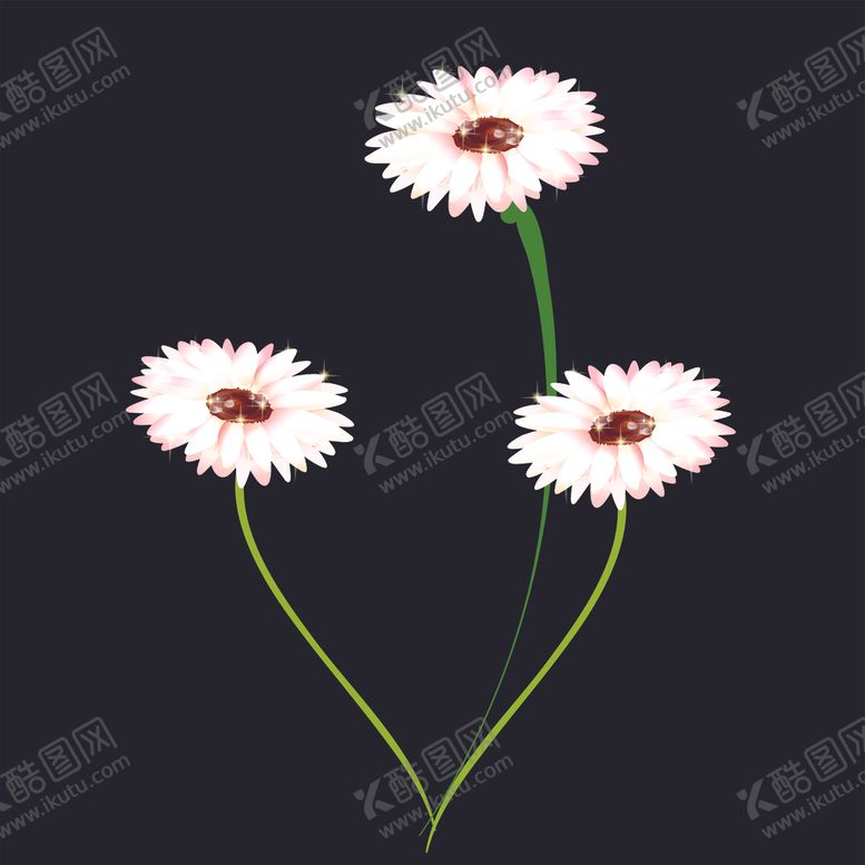 编号：44971701240335089969【酷图网】源文件下载-矢量花朵 