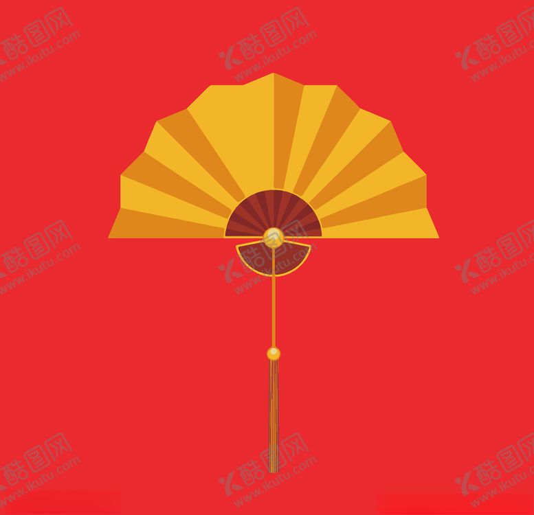 编号：71137903271114274069【酷图网】源文件下载-矢量折扇