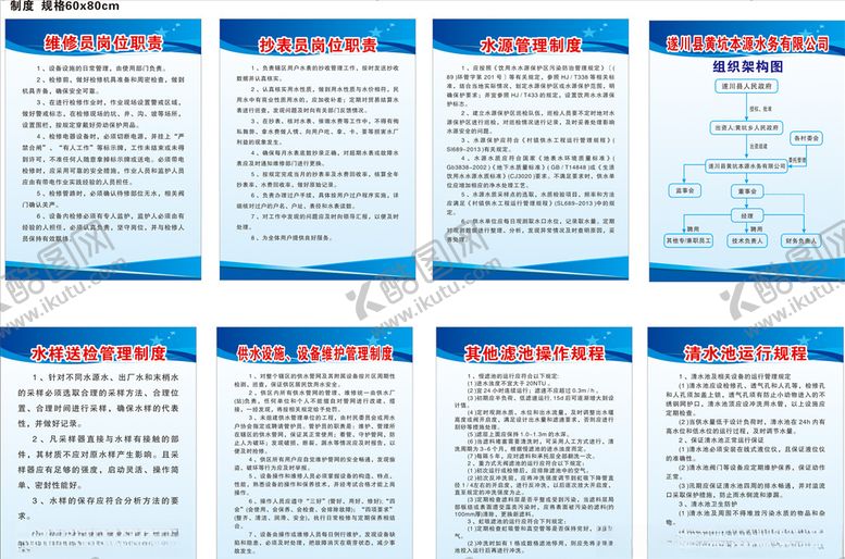 编号：36598809212308129843【酷图网】源文件下载-水务制度