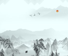 水墨山水