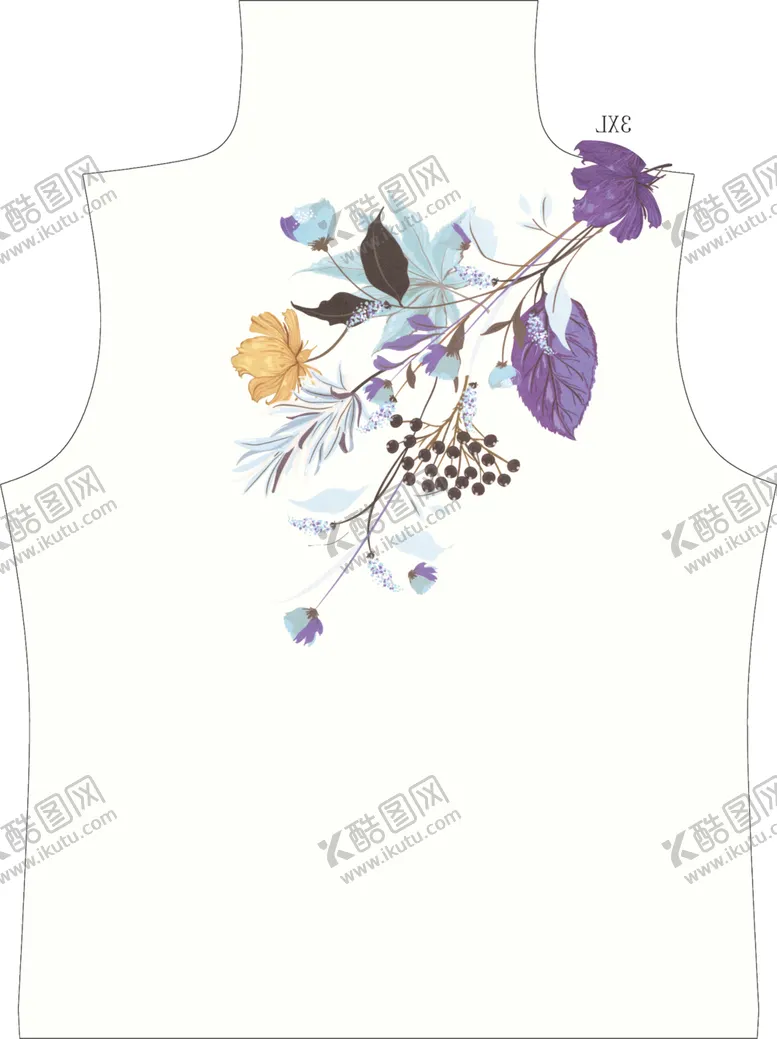 编号：90386006251803281936【酷图网】源文件下载-数码印花定位花