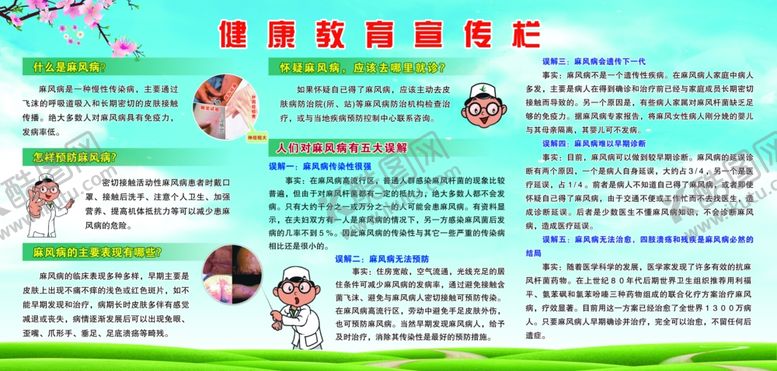 编号：54514109090600582368【酷图网】源文件下载-健康教育宣传栏