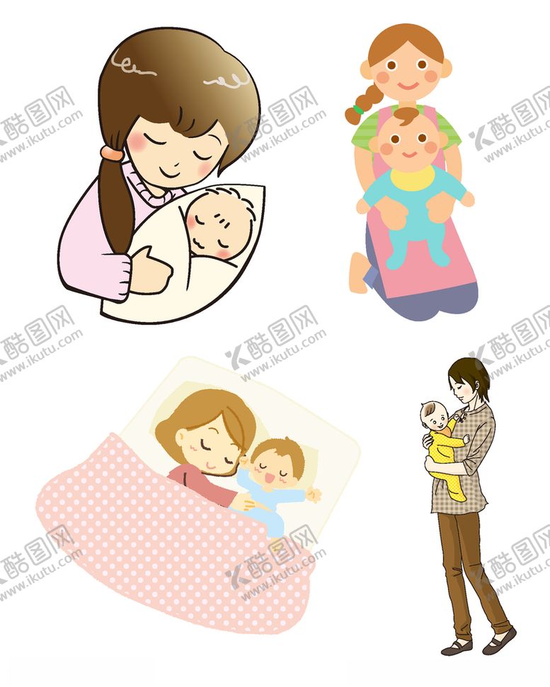 编号：79887504191954588209【酷图网】源文件下载-母亲与婴儿