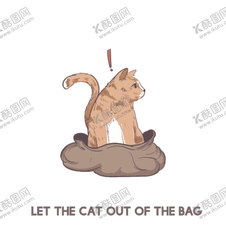 编号：89497609260324599579【酷图网】源文件下载-袋子里的猫
