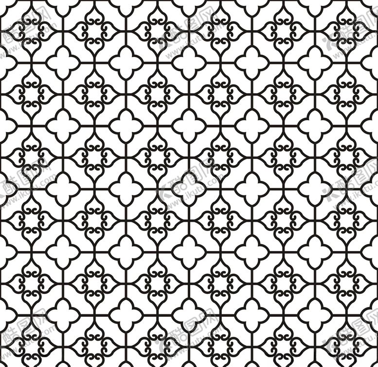 编号：71248310010110391142【酷图网】源文件下载-玻璃印花黑白底纹