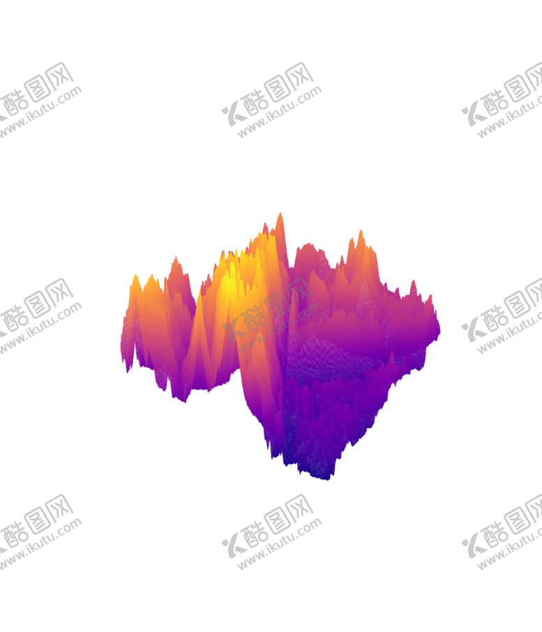 编号：83812404301148005754【酷图网】源文件下载-抽象山峰