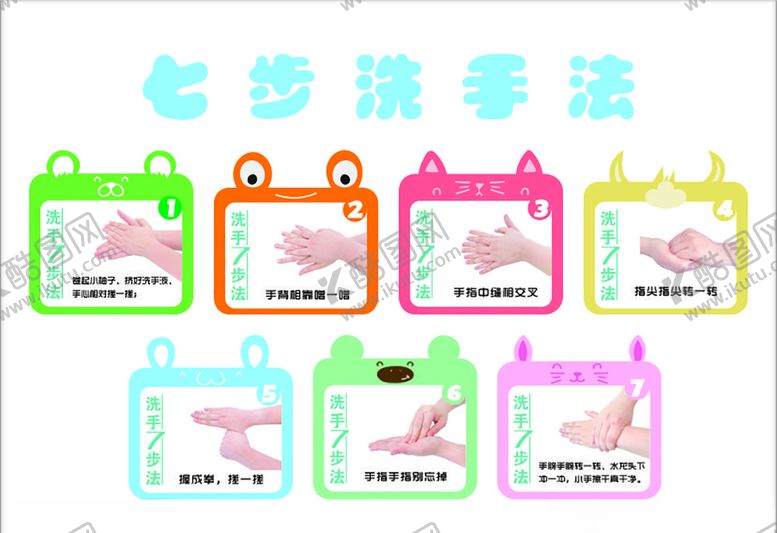 编号：35924009261728204429【酷图网】源文件下载-七步洗手法
