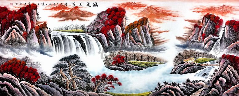 编号：47746909231117064161【酷图网】源文件下载-鸿运当头装饰画