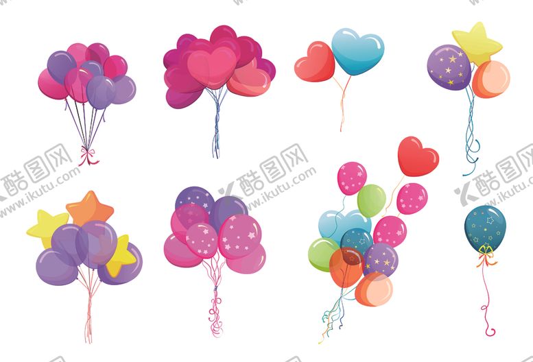 编号：78715109151810388486【酷图网】源文件下载-矢量气球