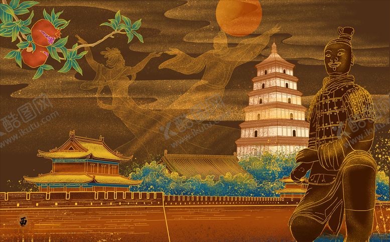 编号：69039205021807125044【酷图网】源文件下载-手绘城市