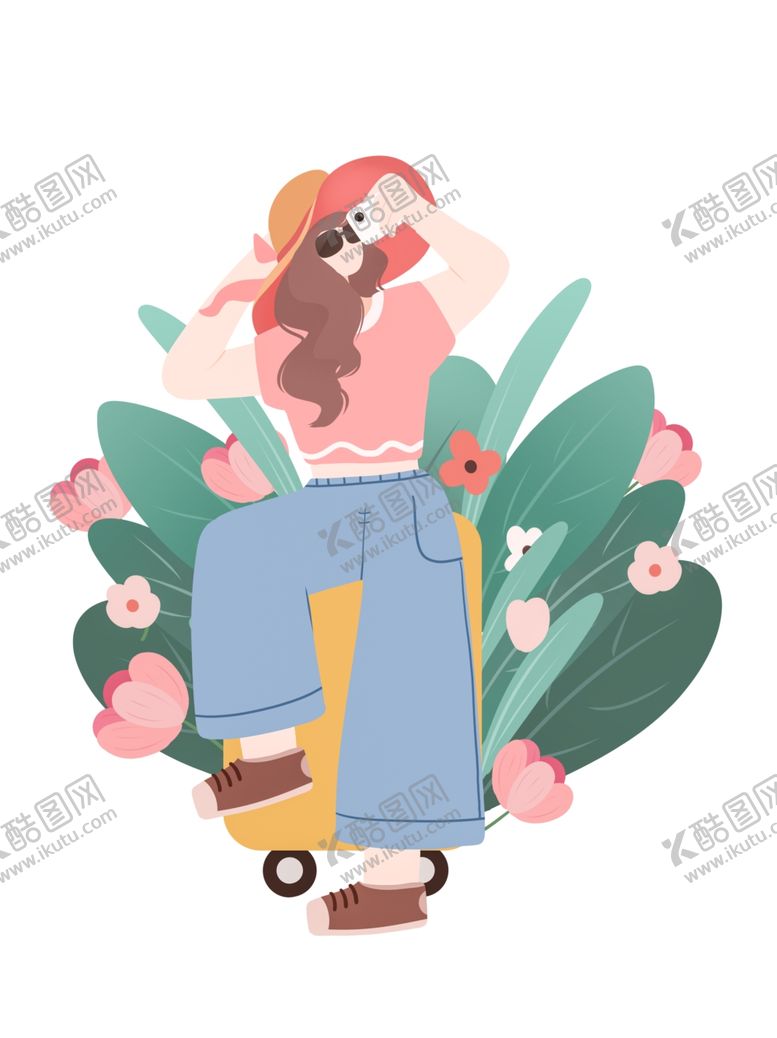 编号：95585603011442575481【酷图网】源文件下载-趣味扁平插画