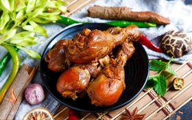 卤鸡腿鸡腿摄影餐饮美食