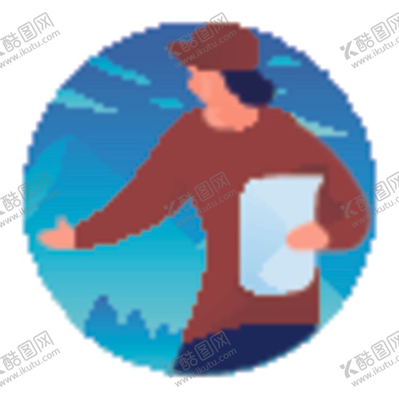 编号：52620610282111285542【酷图网】源文件下载-手绘人物插画