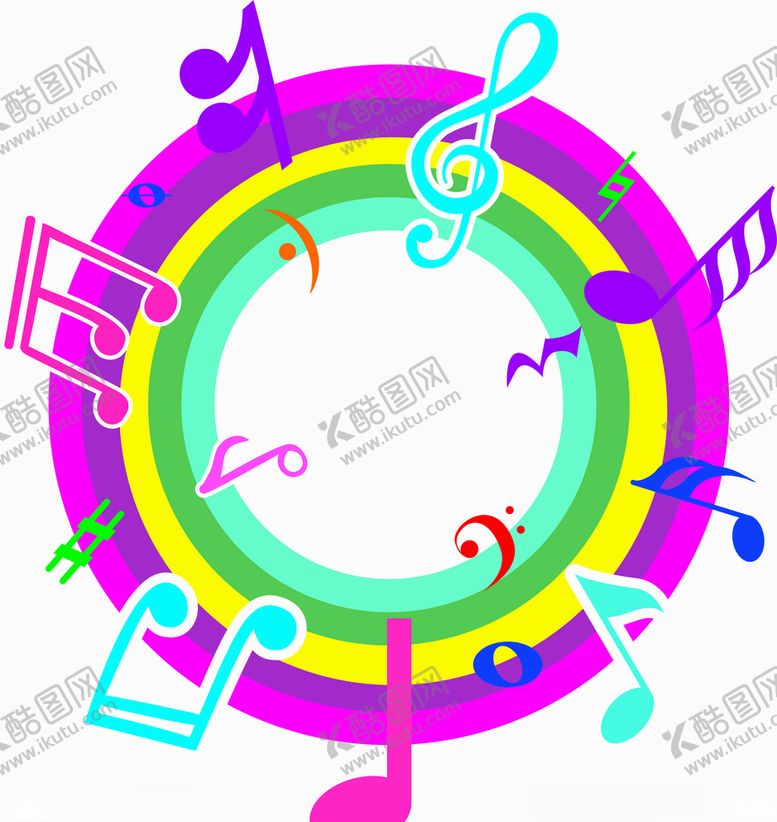 编号：51279507030709501746【酷图网】源文件下载-音乐地贴素材
