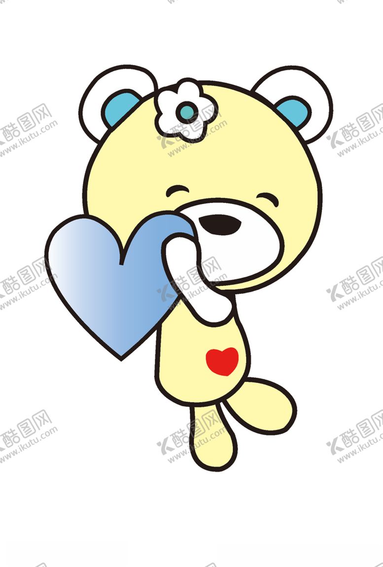 编号：91265409251019474469【酷图网】源文件下载-卡通画小熊