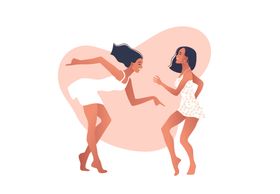 瑜伽运动人物形象