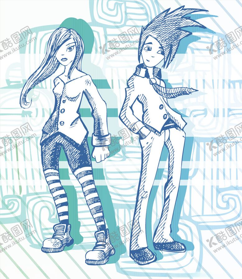 编号：28258409140319571273【酷图网】源文件下载-卡通人物