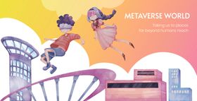 多样卡通人物场景插画图片