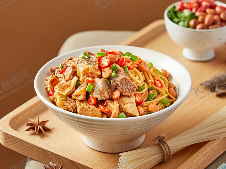 编号：51574011022032062127【酷图网】源文件下载-米粉 牛腩拌粉