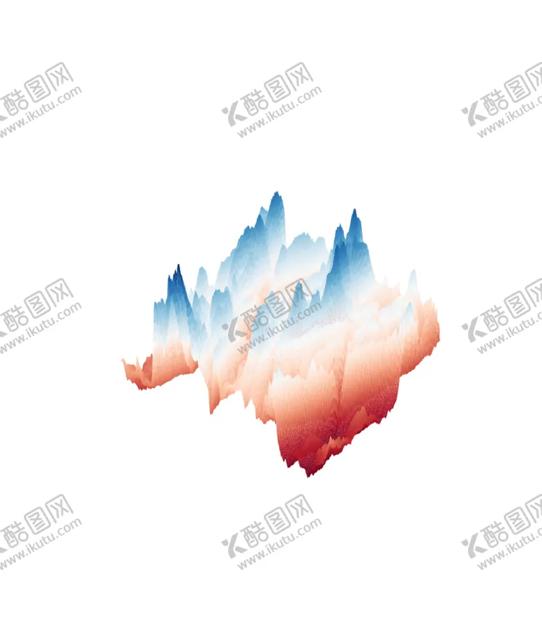 编号：59643806240357447280【酷图网】源文件下载-抽象山峰