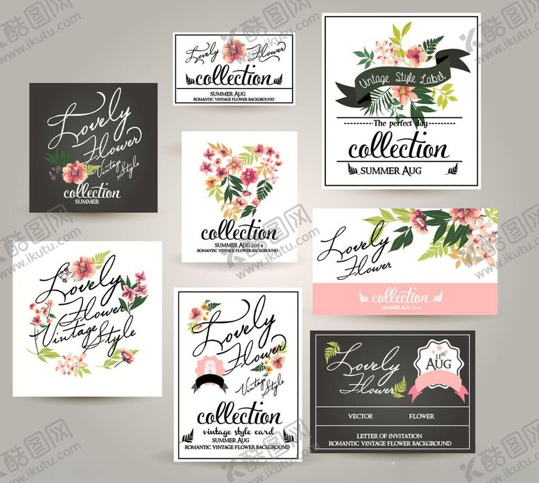 编号：69998304051409597790【酷图网】源文件下载-精美婚礼请柬设计集合