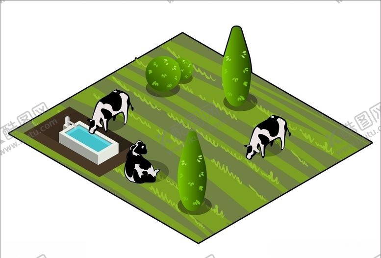 编号：95037610290115057840【酷图网】源文件下载-牧场