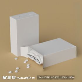 C4D模型麦片