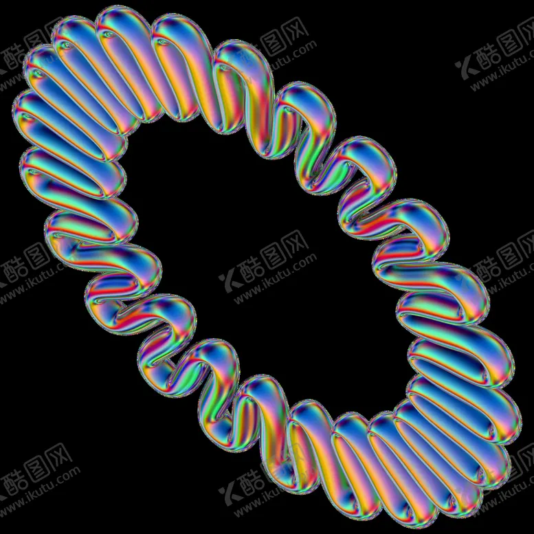 编号：03251610120448547145【酷图网】源文件下载-未来科幻金属全息镭射立体素材