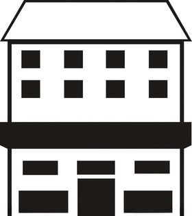 建筑房屋剪影-16