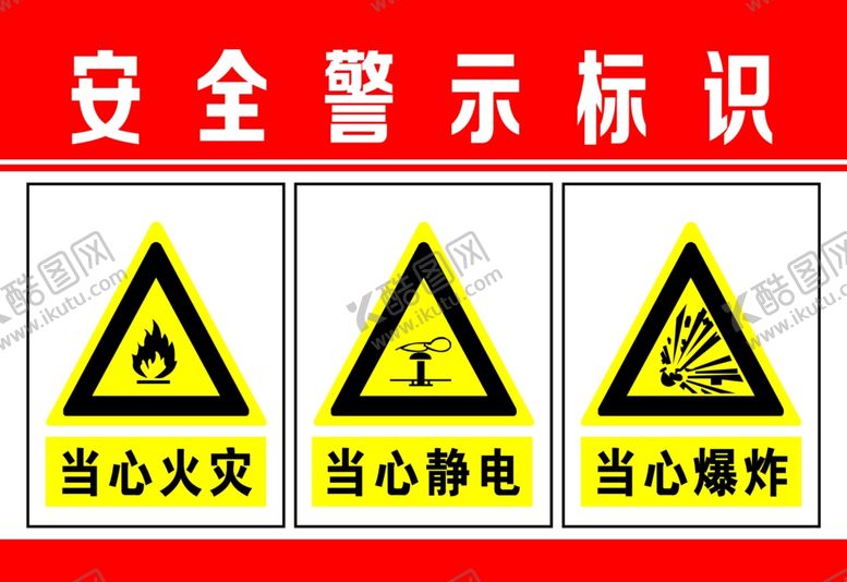 编号：40102511010801301018【酷图网】源文件下载-安全警示牌三
