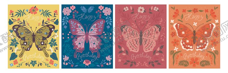 编号：60242204071821449427【酷图网】源文件下载-蝴蝶图案