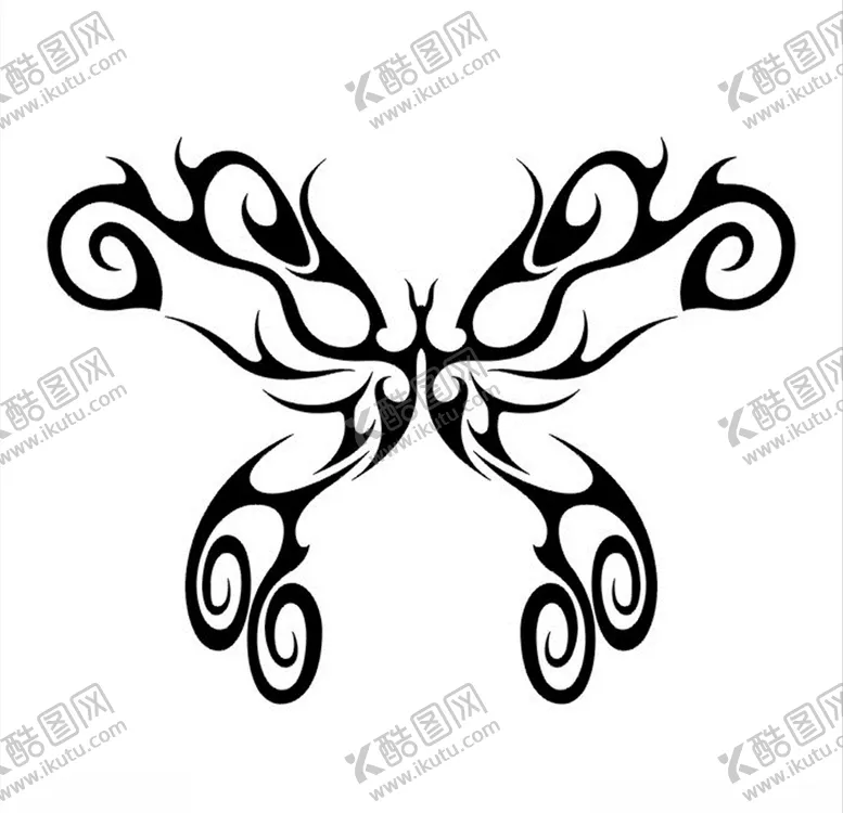编号：53158504161304551277【酷图网】源文件下载-蝴蝶图腾