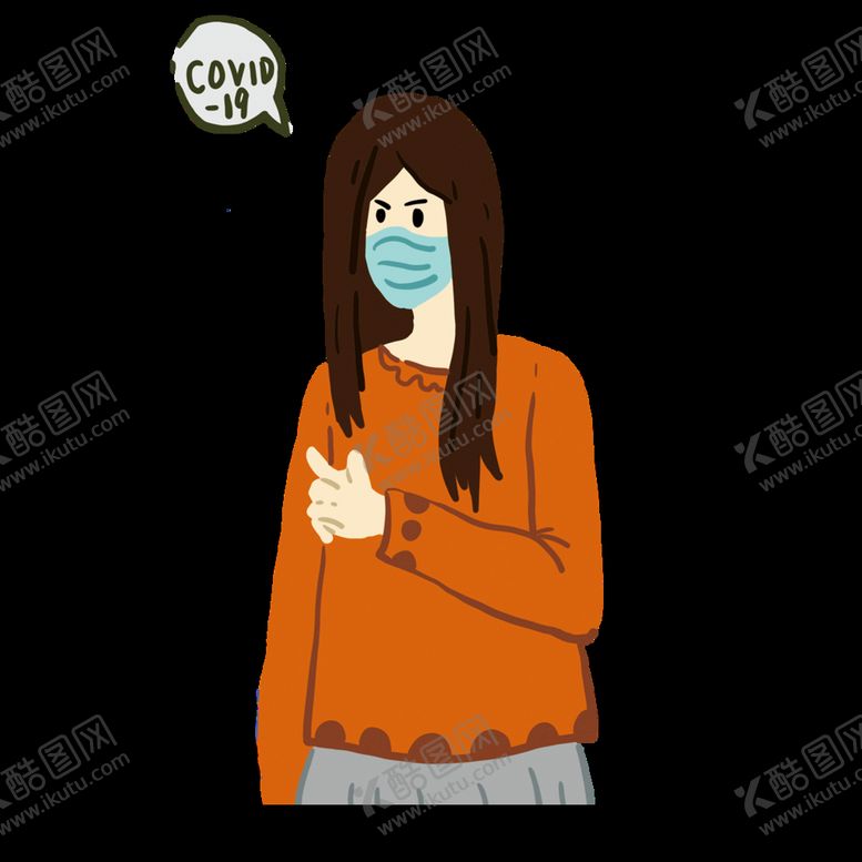 编号：82793111030451462003【酷图网】源文件下载-戴口罩