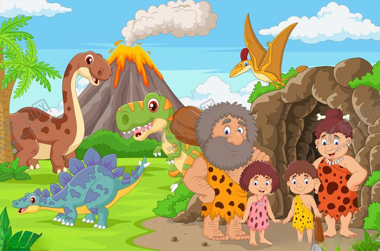 编号：15180807030017462962【酷图网】源文件下载-远古时代