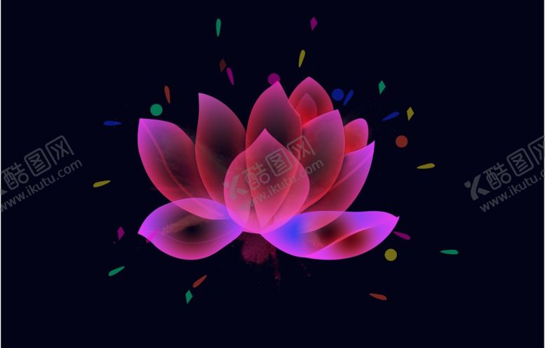 编号：13763209270541186044【酷图网】源文件下载-荷韵荷花剪影