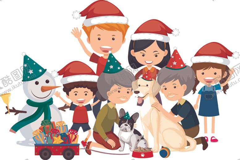 编号：44723910310245197147【酷图网】源文件下载-卡通圣诞节