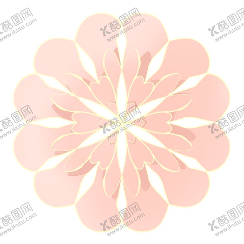 编号：52831806240957114222【酷图网】源文件下载-立体装饰花朵